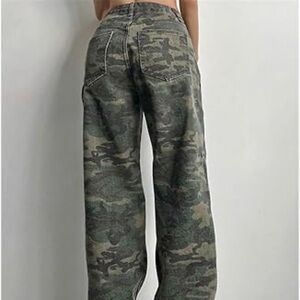 Refain Los Angeles Printed Wide Leg Size 7/28